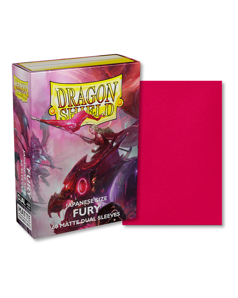 Dragon Shield - 60ct Japanese Size - Dual - Fury Matte