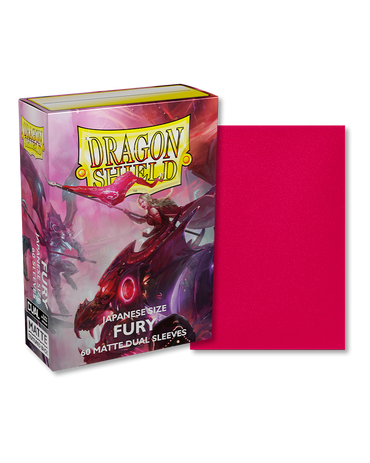 Dragon Shield - 60ct Japanese Size - Dual - Fury Matte