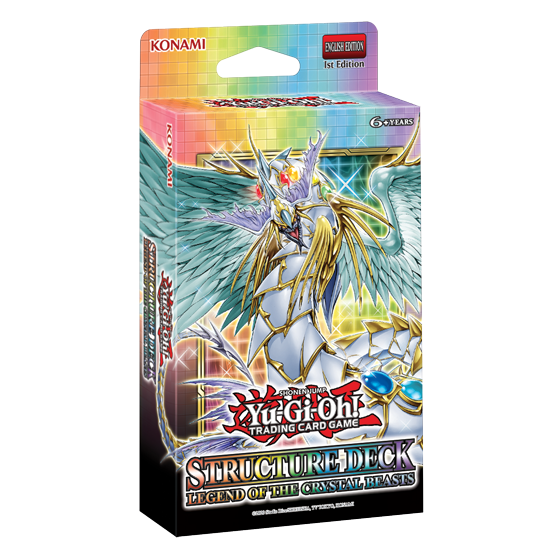 YUGIOH - STRUCTURE DECK: LEGEND OF THE CRYSTAL BEASTS