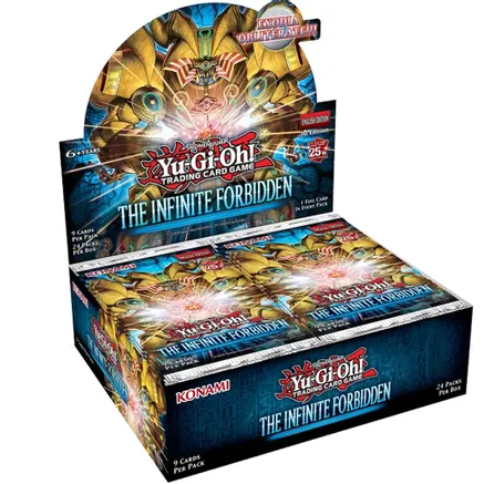 YUGIOH - THE INFINITE FORBIDDEN BOOSTER BOX - 1ST EDITION