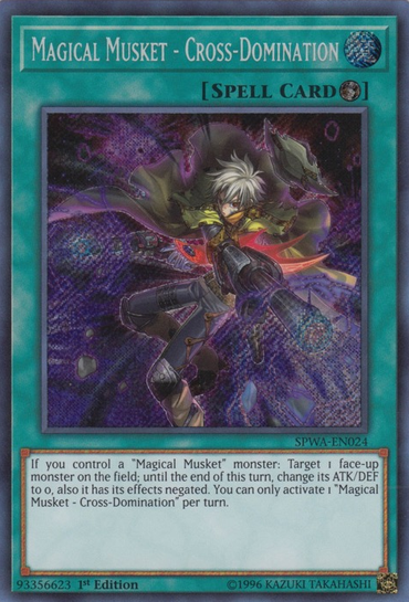 Magical Musket - Cross-Domination [SPWA-EN024] Secret Rare