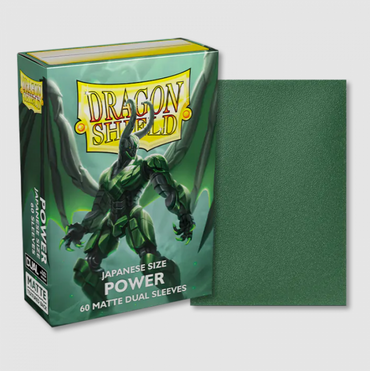 Dragon Shield - 60ct Japanese Size - Dual Matte - Power